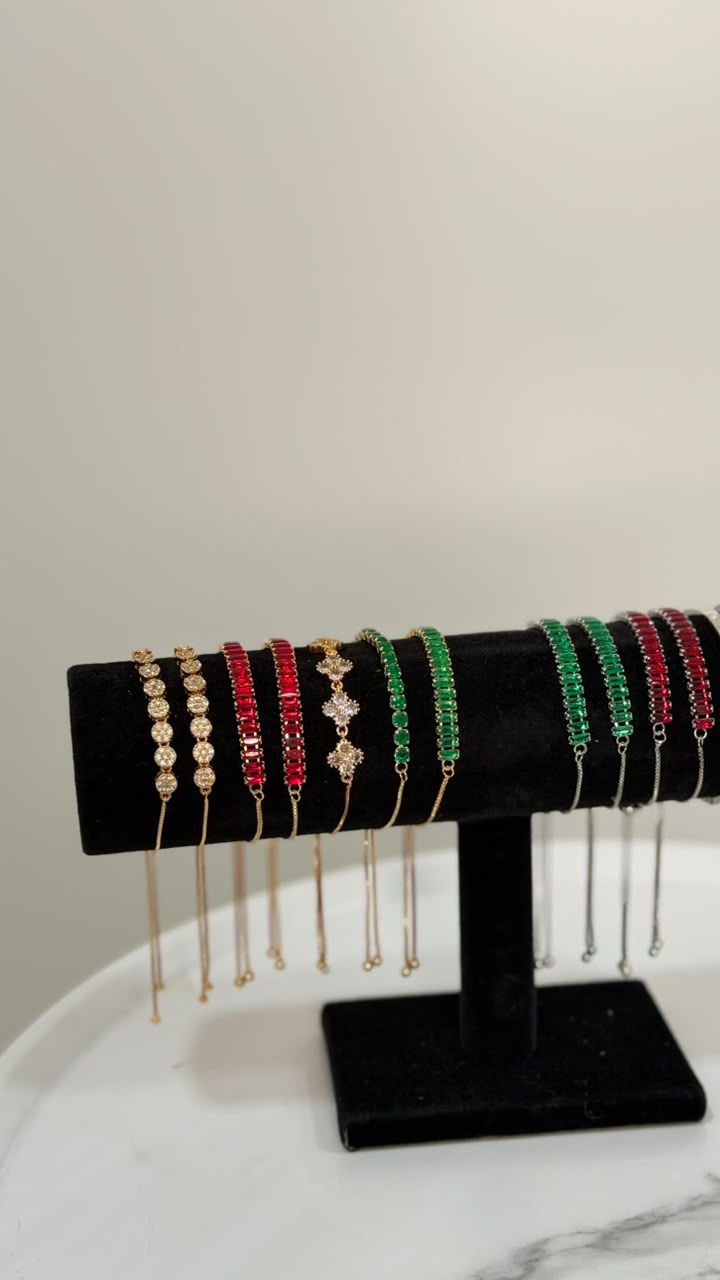 Miami Colour Stone Bracelet view two